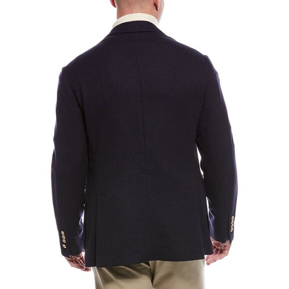 Brunello Cucinelli Mens  Wool, Cashmere, & Silk-Blend Blazer - Picture 2 of 5
